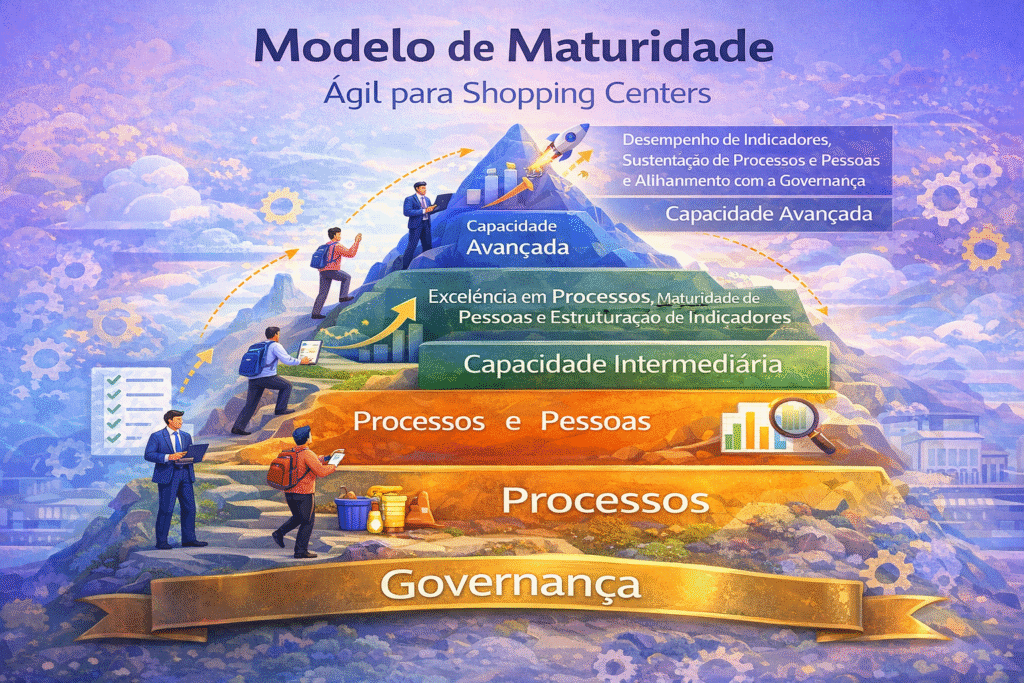 níveis de maturidade em projetos ágeis,